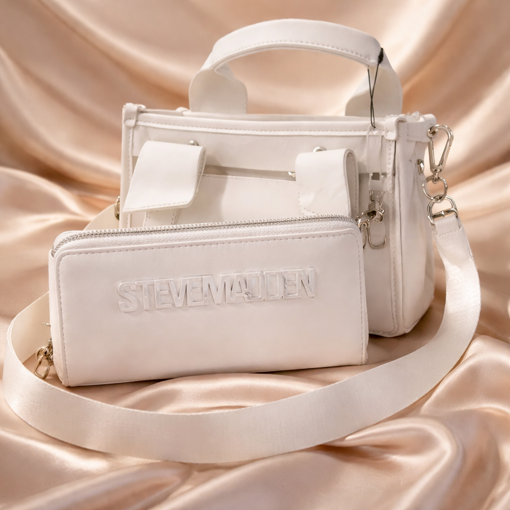 Steve Madden White Crossbody