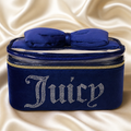 Juicy Couture Royal Blue Velvet Vanity Case