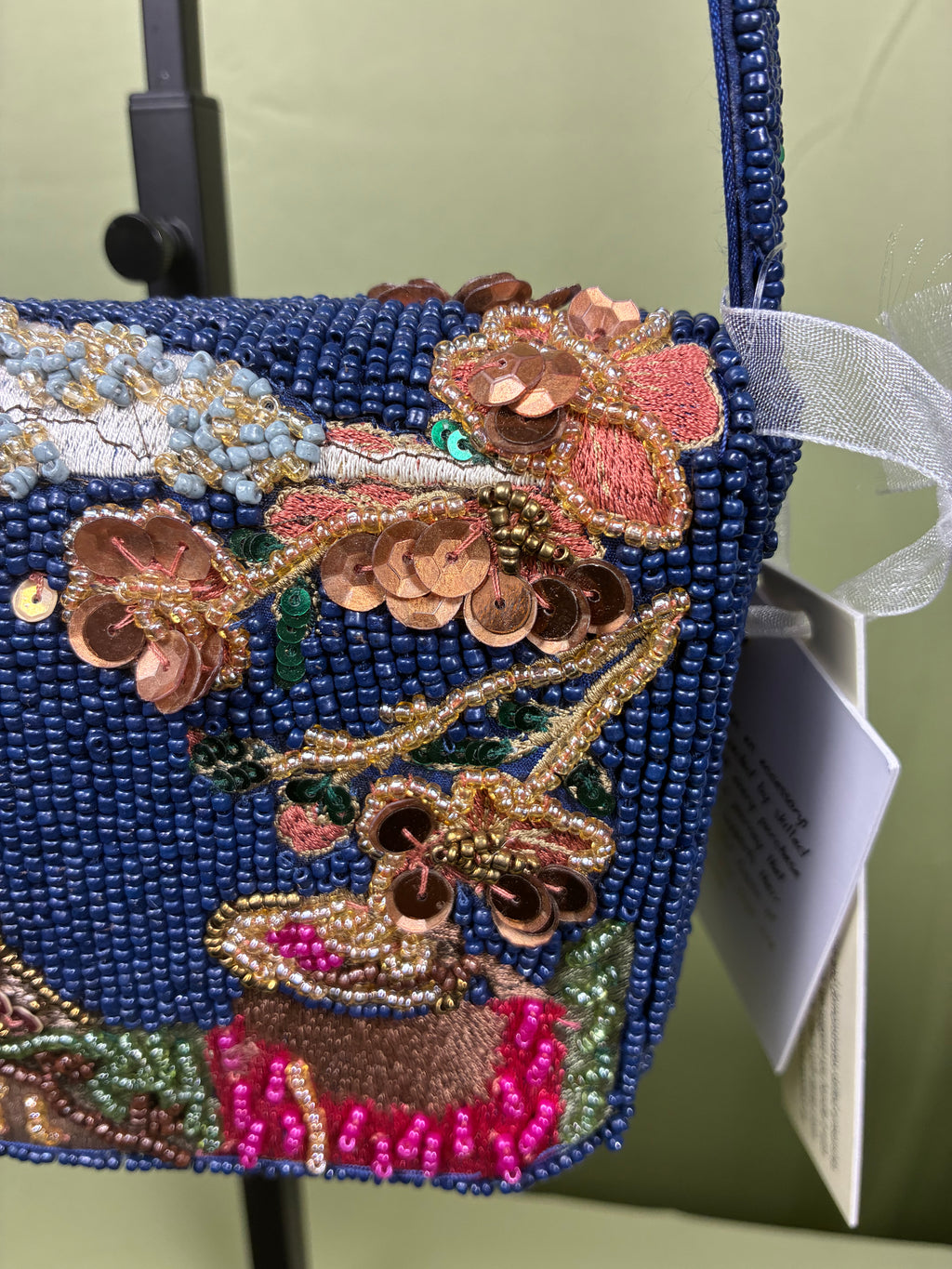Paris Beaded Shoulder Bag