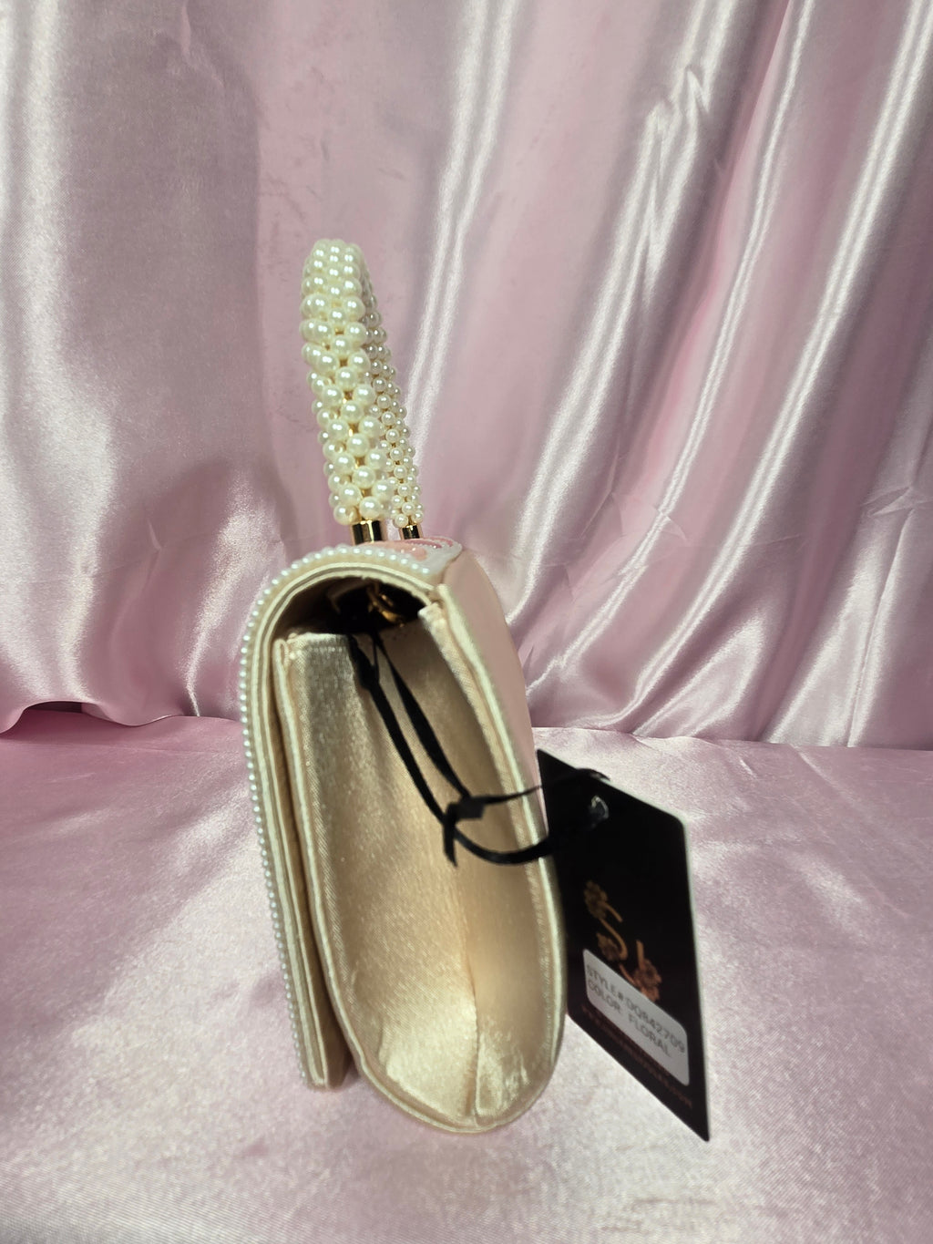 Romantic Floral Pearl Bag ✨ coquette bridal guest purse