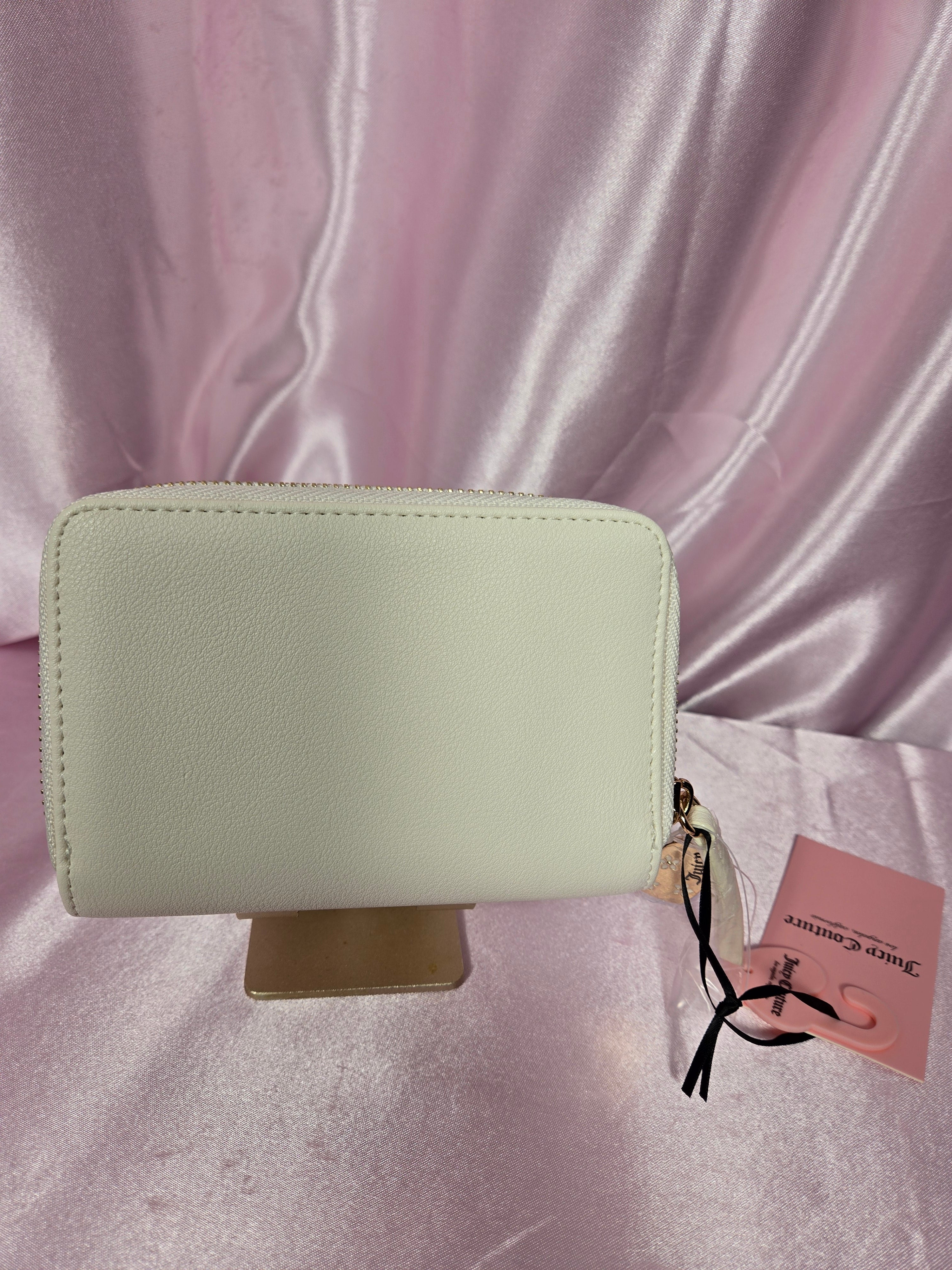 Juicy Couture Juicy in the Sky- Frost Zip Around Wallet Y2K
