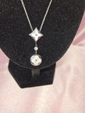 Lux Inspired Floral Motif Necklace