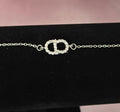 Silver Tone DiDi Inspired Bracelet