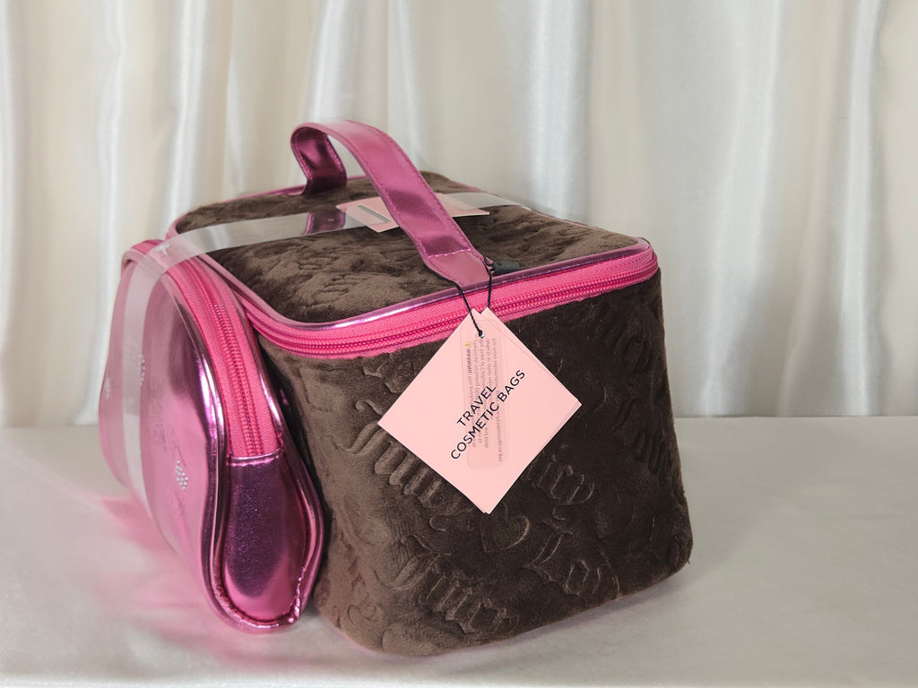 Juicy Couture Heiress Travel Set | Y2K Glam Travel Organizer