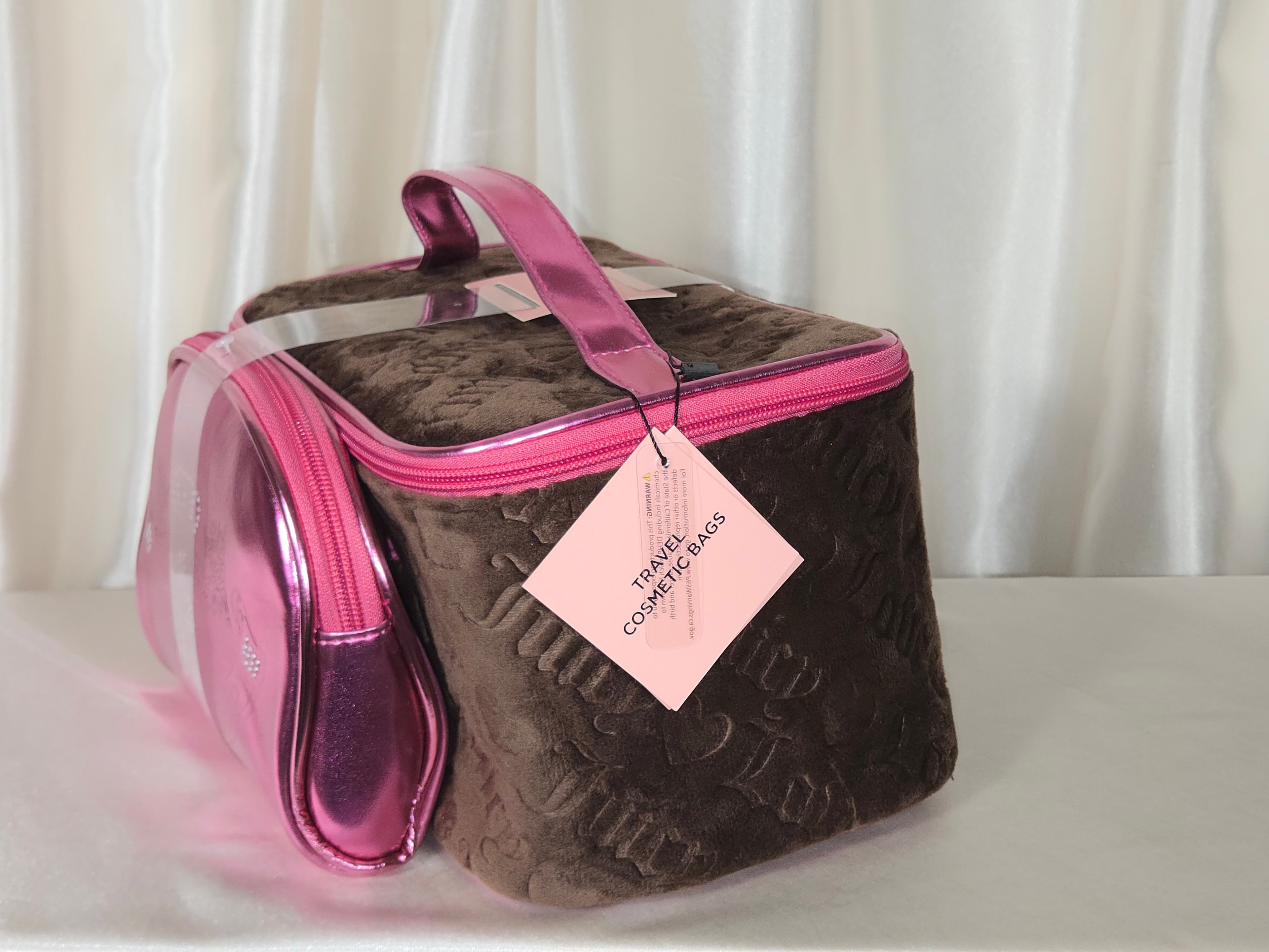 Juicy Couture Heiress Travel Set | Y2K Glam Travel Organizer
