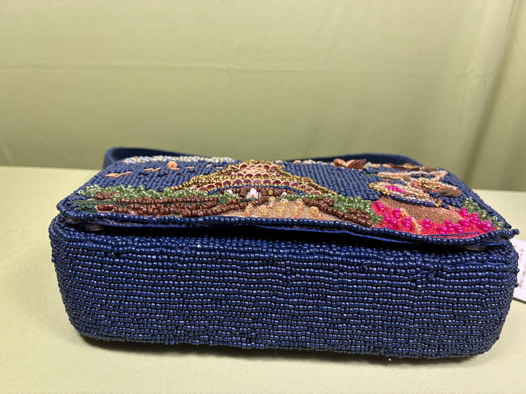 Paris Beaded Shoulder Bag