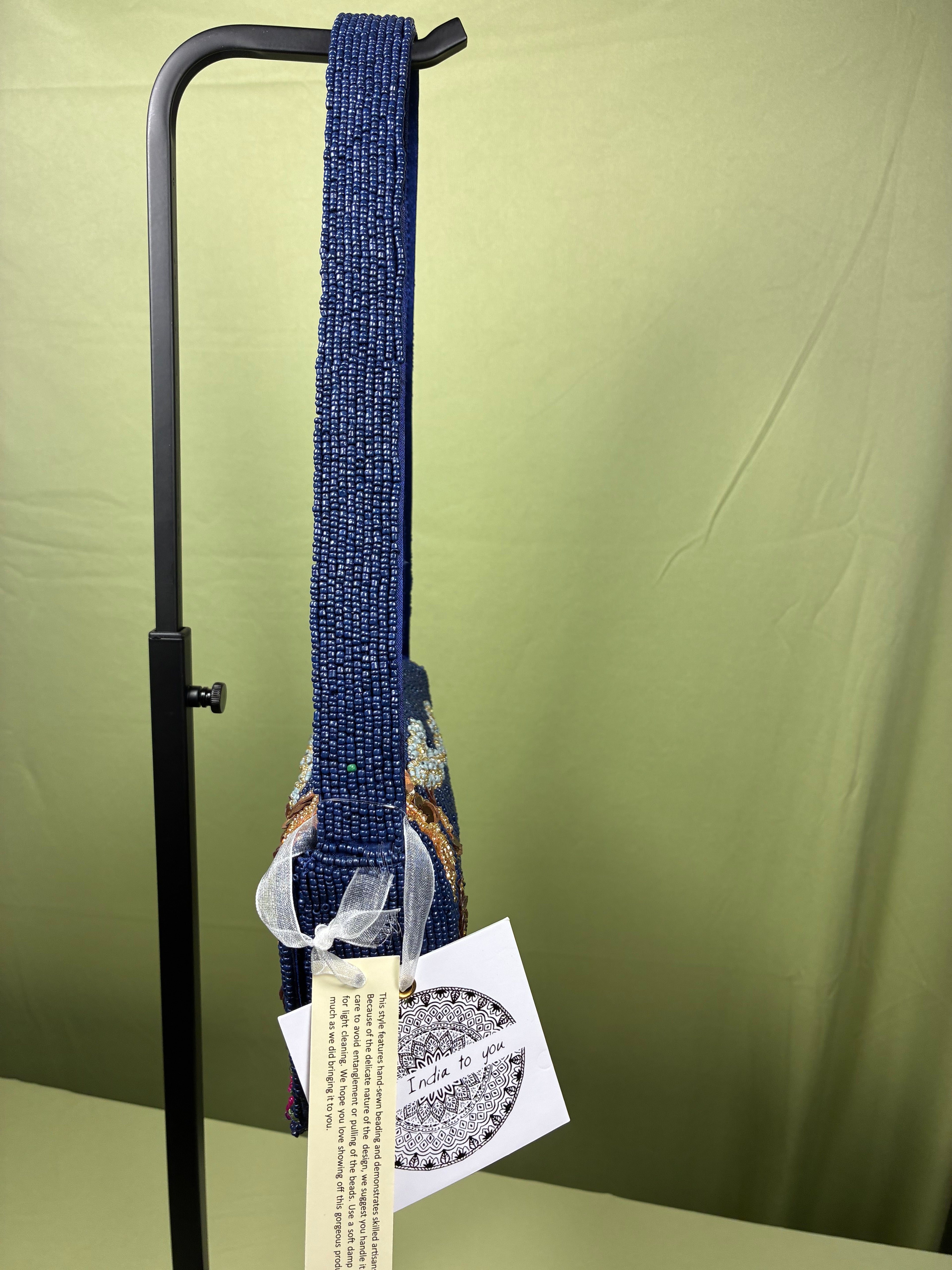 Paris Beaded Shoulder Bag