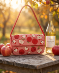 Beaded Blushing Apple Orchard Bag