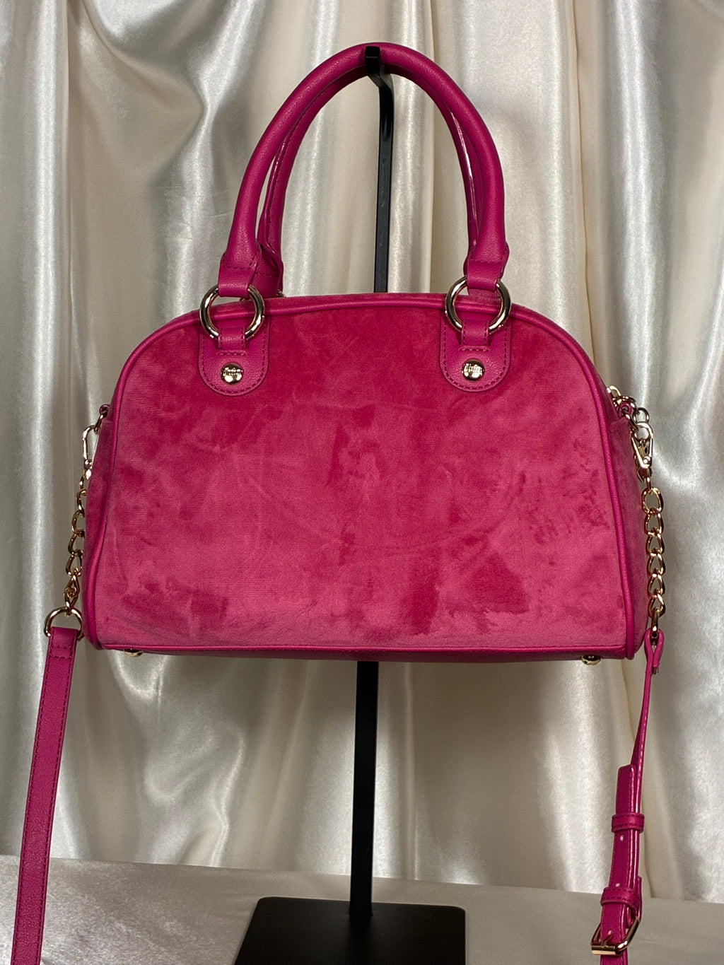 Juicy Couture Raspberry Royal Sparkle with Crossbody Strap