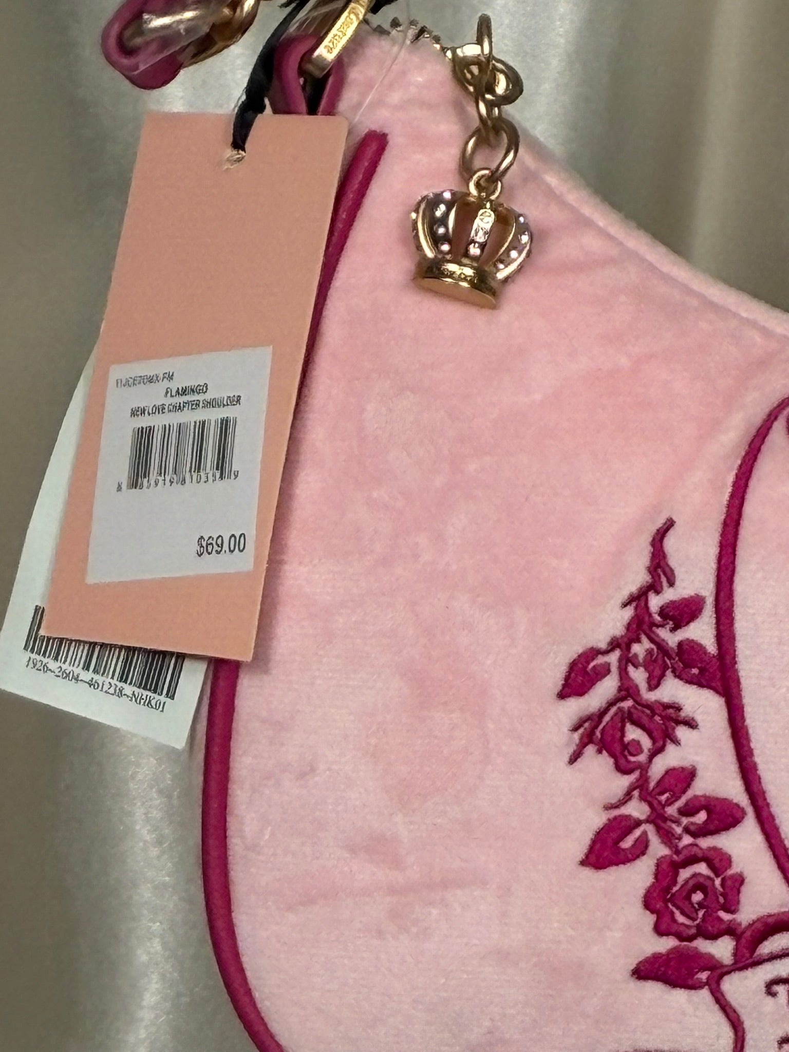 Juicy Couture New Love Chapter Shoulder Bag – Blush Pink