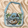 Sol and Mer Paris Café Hand-Beaded Shoulder Bag