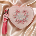 Juicy Couture Juicy in Bloom Heart Wristlet – Blush Pink
