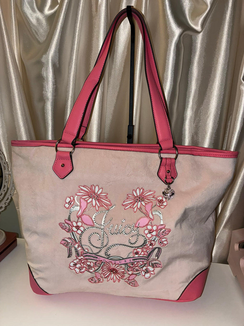Juicy Couture Juicy in Bloom Tote – Blush Pink
