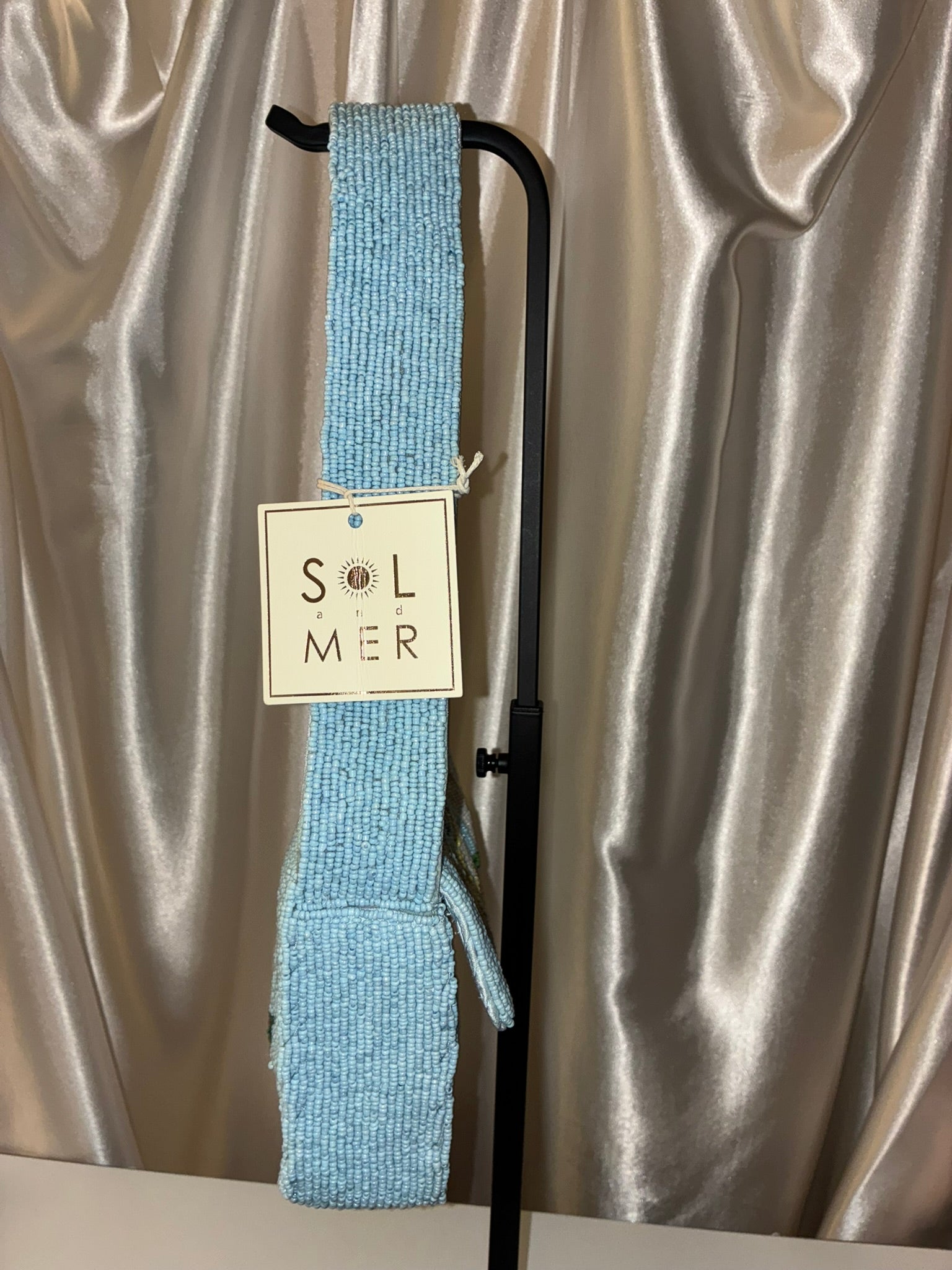 Sol and Mer Pasta Night Beaded Shoulder Bag