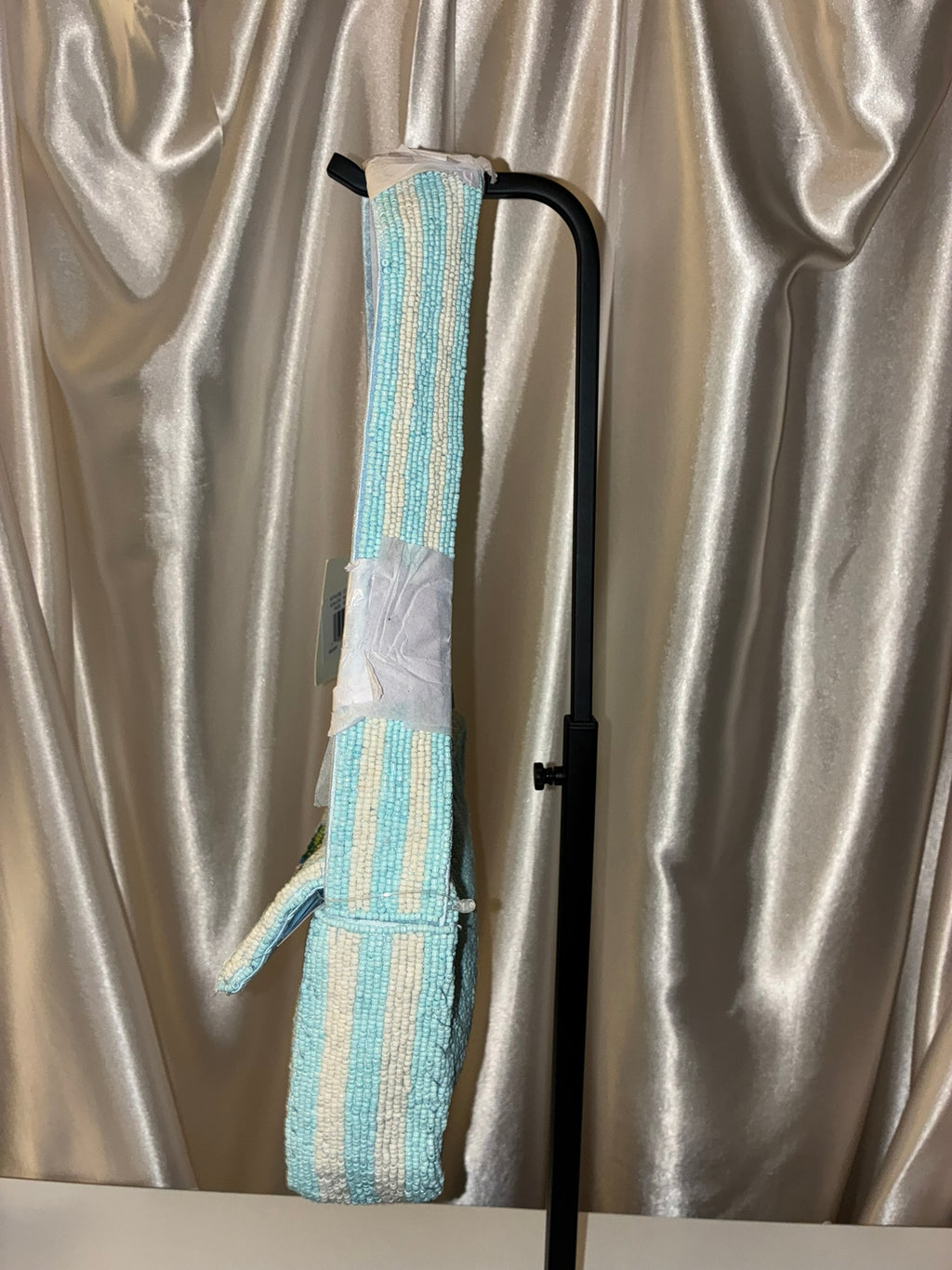 Sol and Mer Blueberries Beaded Shoulder Bag