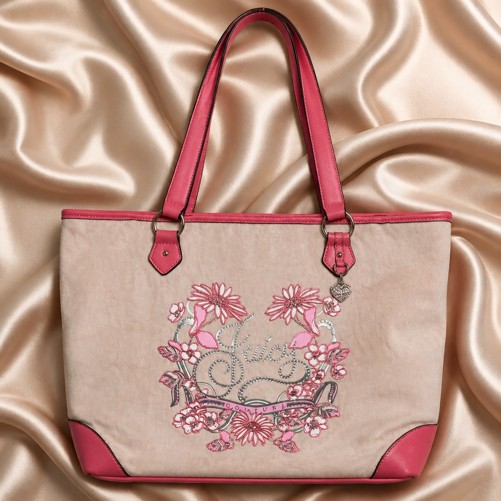 Juicy Couture Juicy in Bloom Tote – Blush Pink