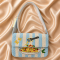 Sol and Mer Pasta Night Beaded Shoulder Bag