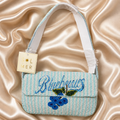 Sol and Mer Blueberries Beaded Shoulder Bag