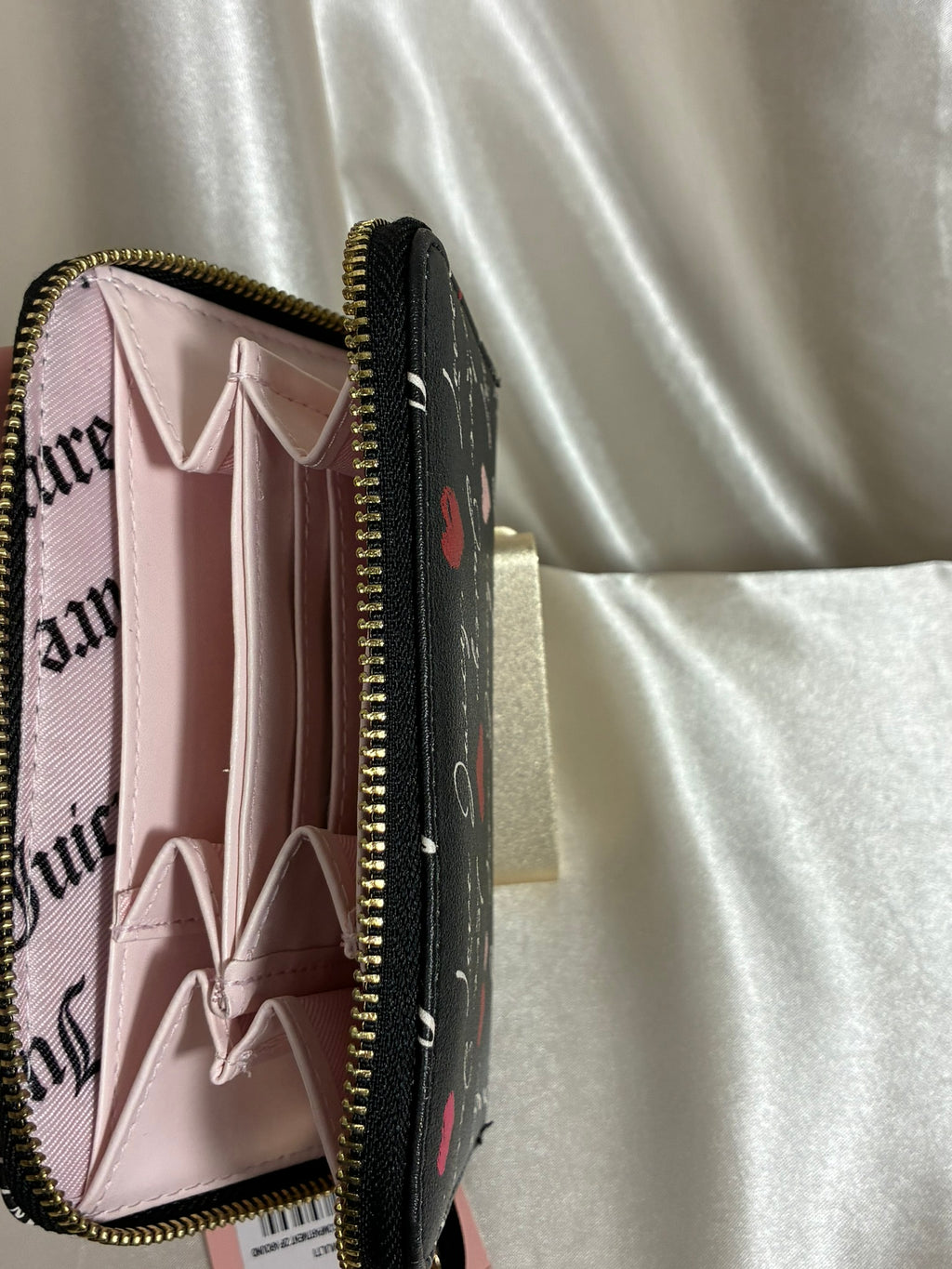 The Juicy Couture Exclusive Love Letter Zip Around Wallet