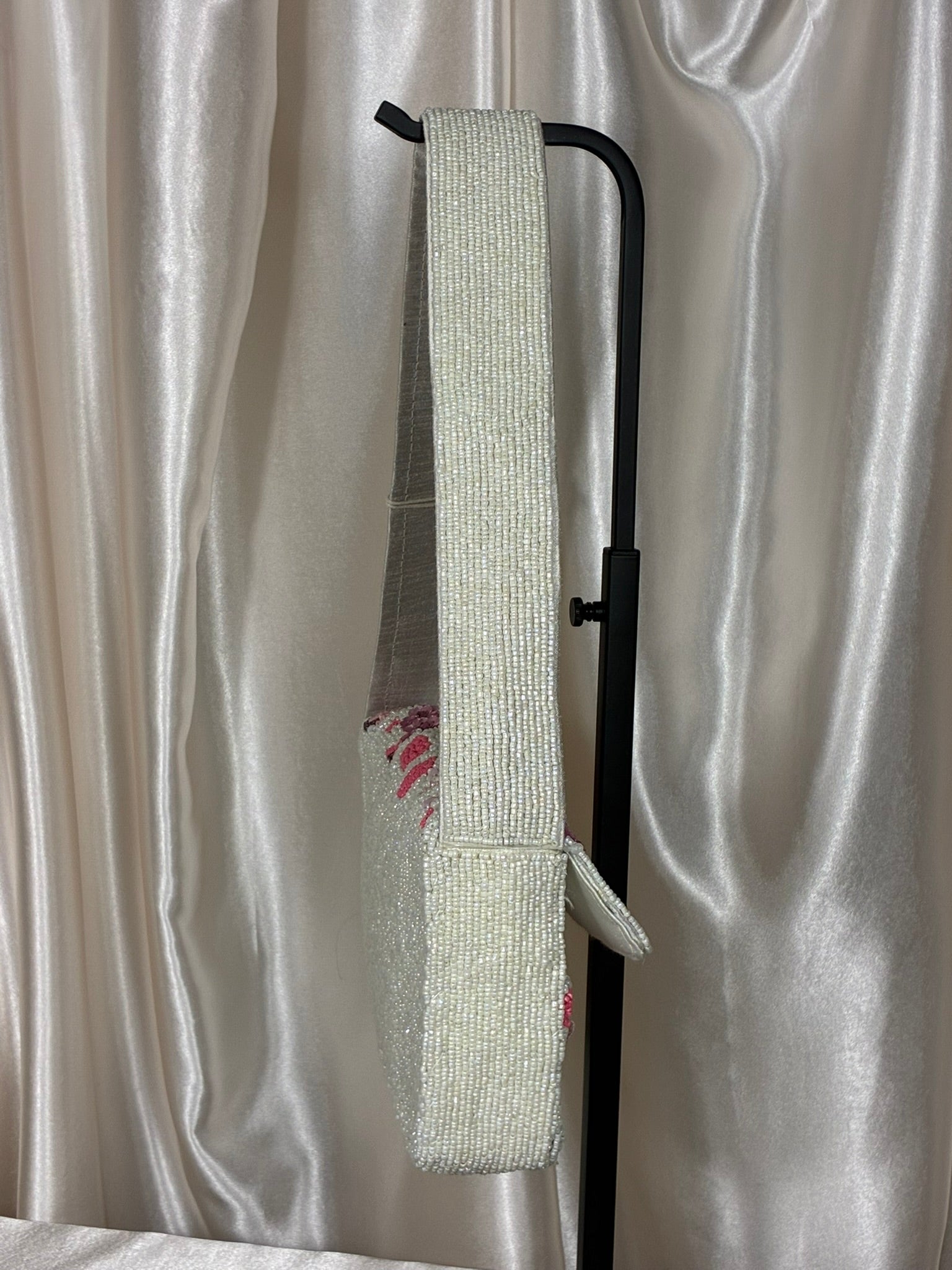 Sol and Mer Beaded Floral Shoulder Bag