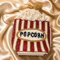 Popcorn Hand-Beaded Crossbody Bag