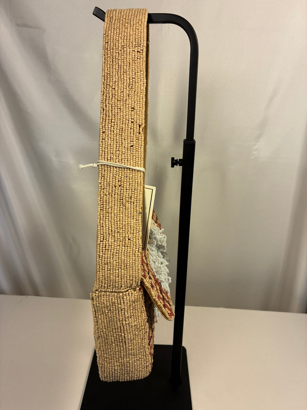 Cozy Sheep Beaded Shoulder Bag
