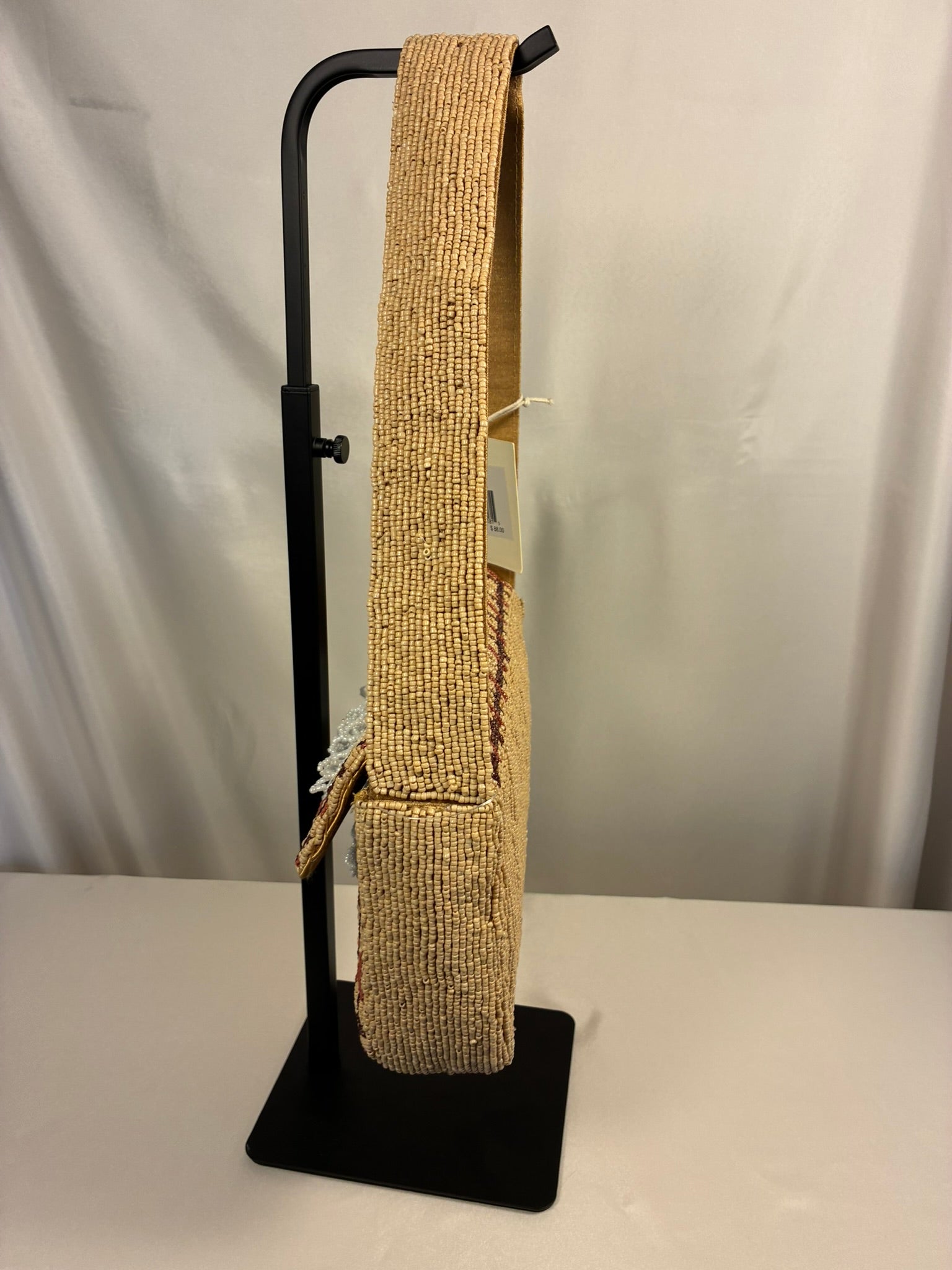 Cozy Sheep Beaded Shoulder Bag
