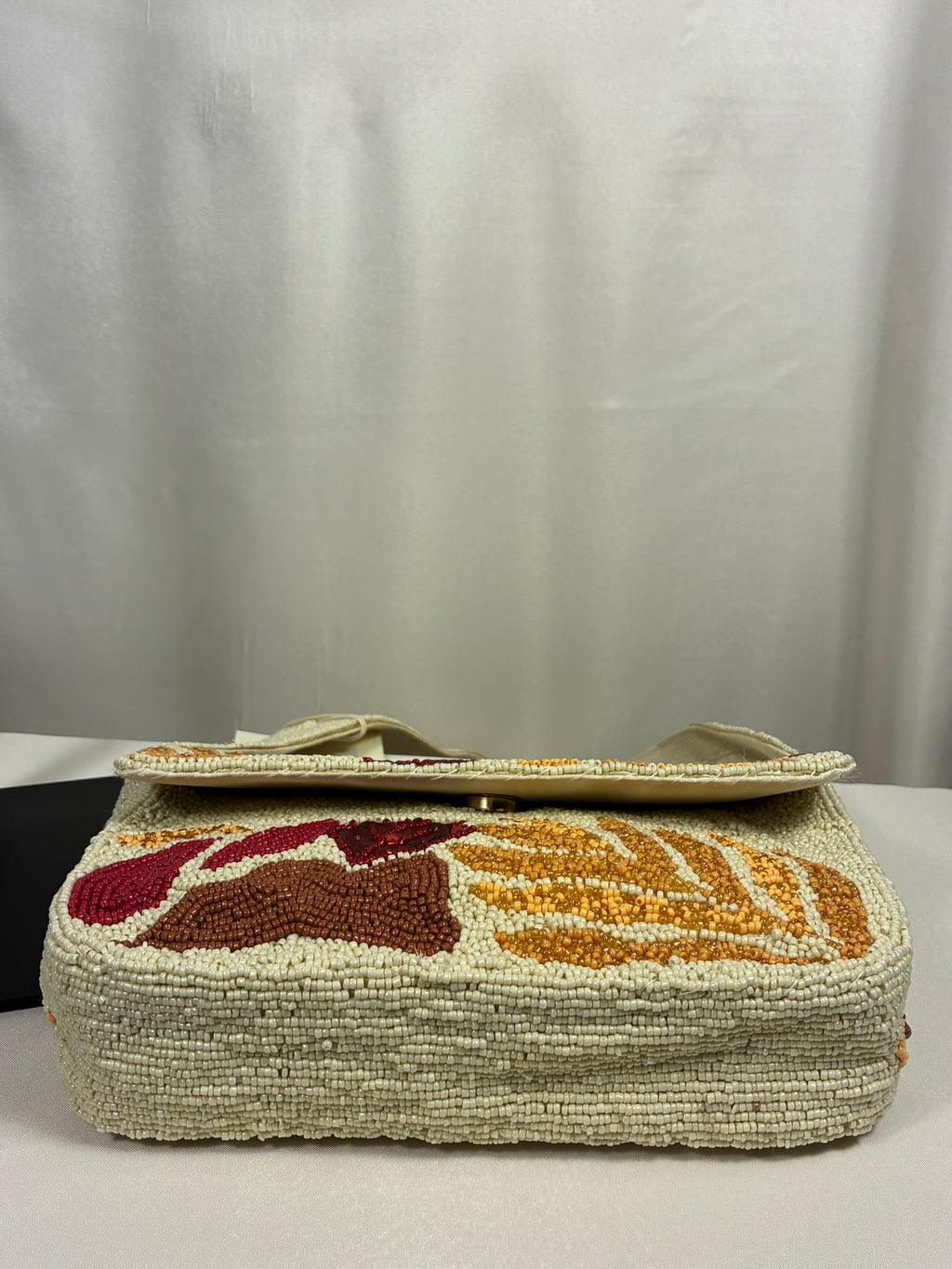 Autumn Harvest Beaded Shoulder Bag
