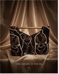 Midnight Noir Beaded Evening Clutch