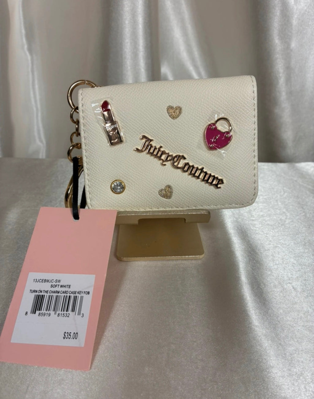JC’s Turn on the Charm Cardholder- Soft White