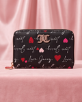 The Juicy Couture Exclusive Love Letter Zip Around Wallet