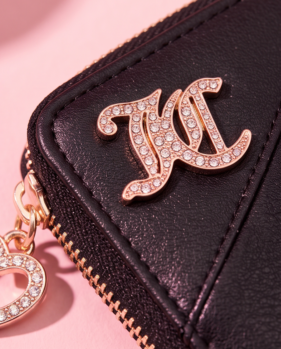 The Juicy Couture Exclusive Love Letter Zip Around Wallet